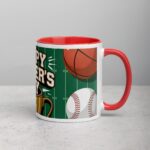 Happy Fathers Day Sports Theme Coffee Mug - Image 9