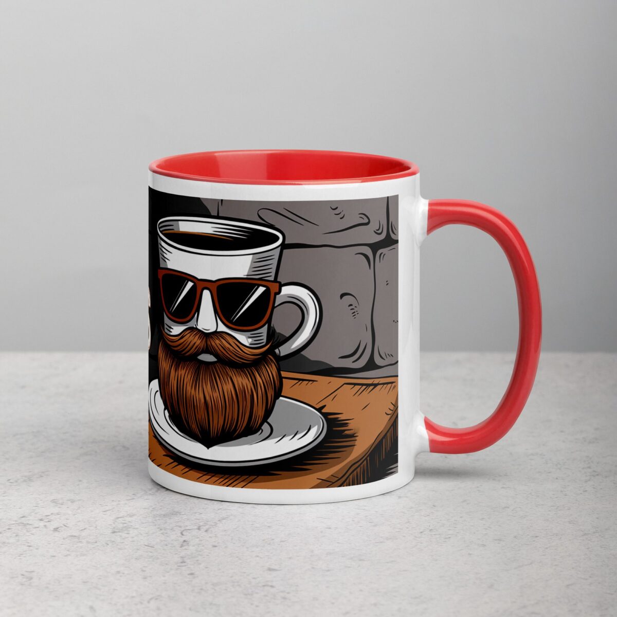 Happy Fathers Day Beard & Brew Coffee Mug - Image 9