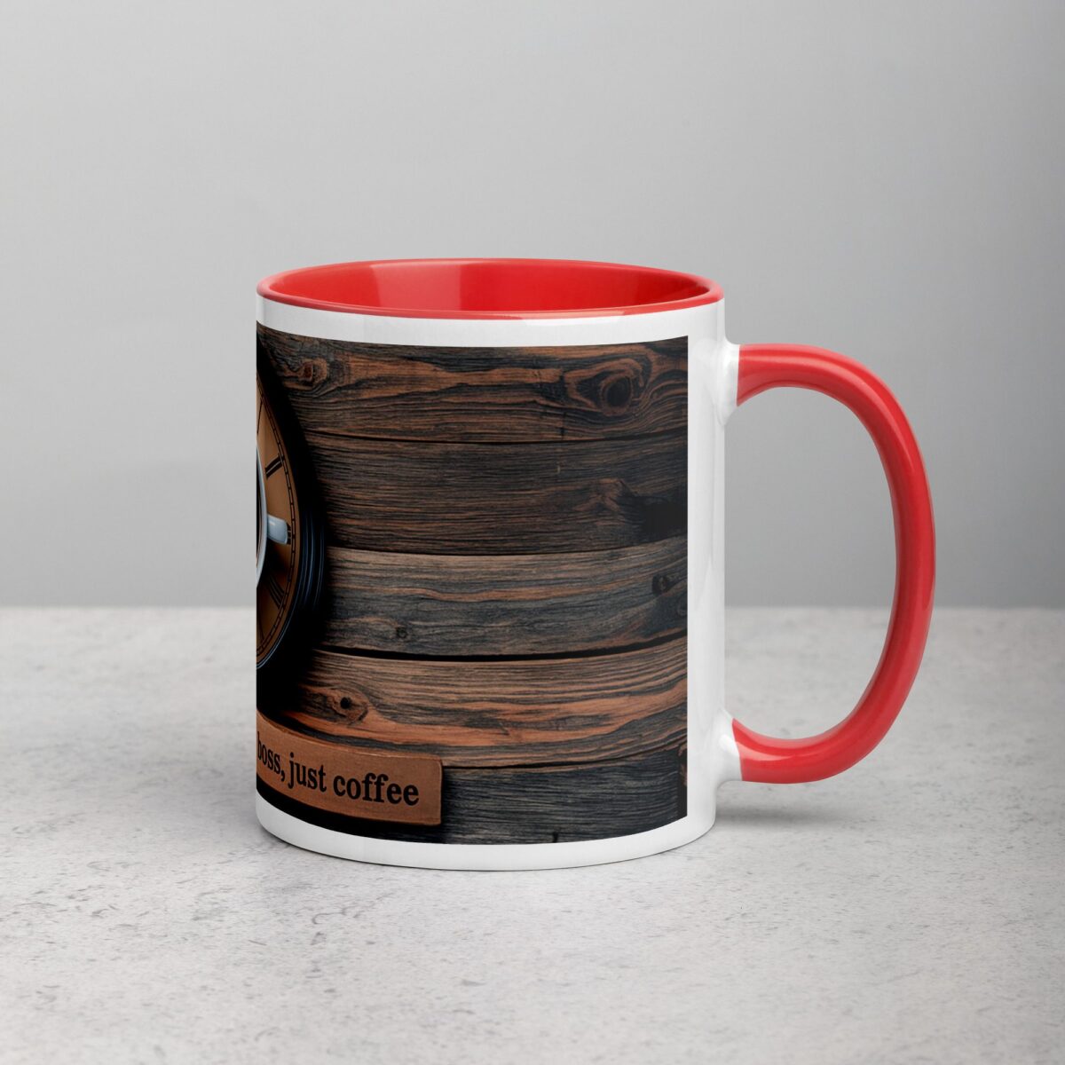 Retired: No Clock, No Boss, Just Coffee Retirement Mug - Image 9