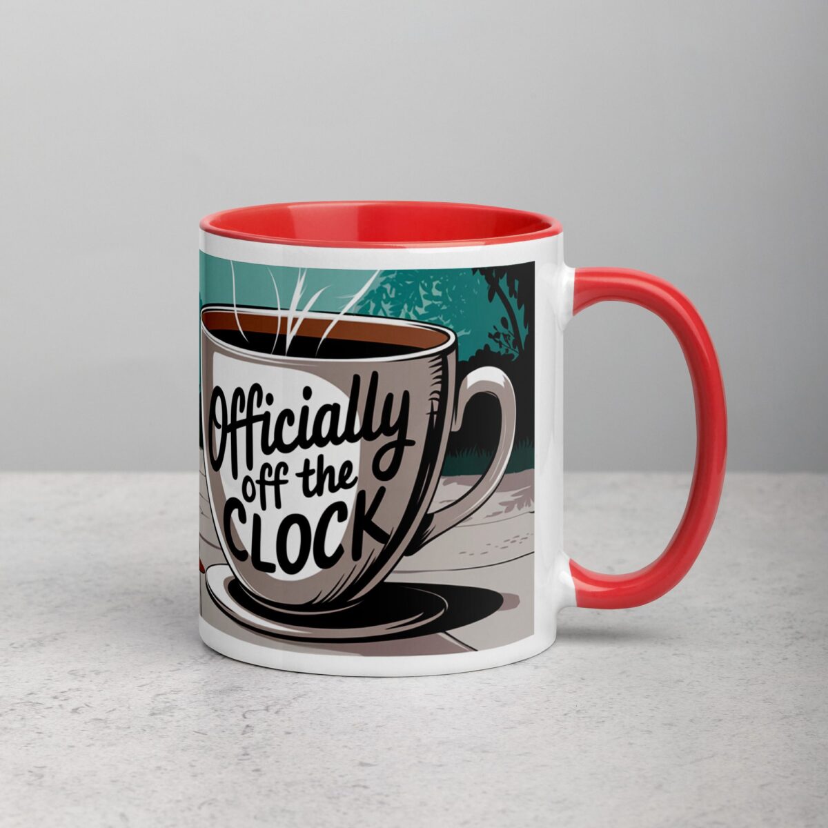 Officially Off the Clock! Retirement Coffee Mug - Image 9