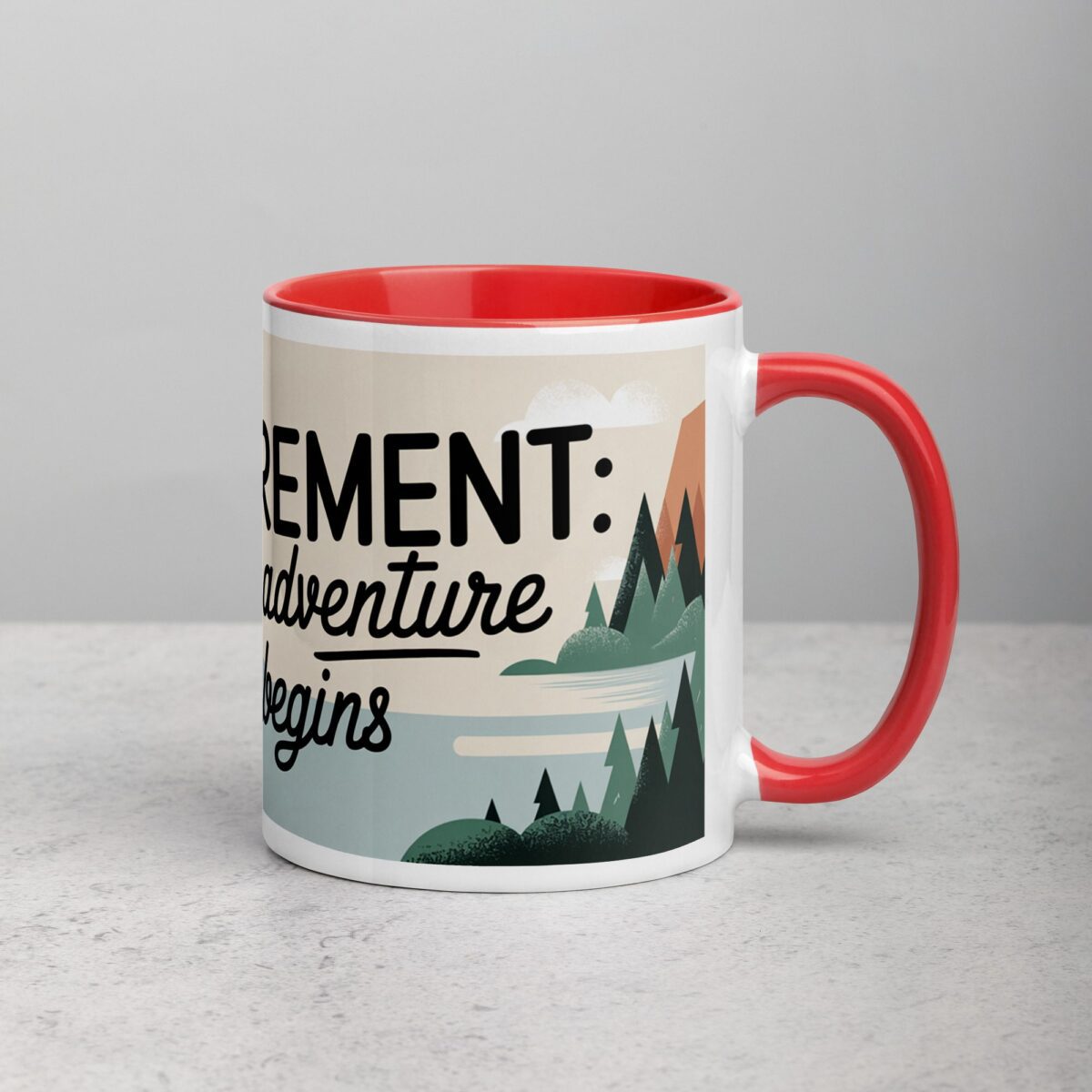 Retirement: The Adventure Begins Coffee Mug - Image 9