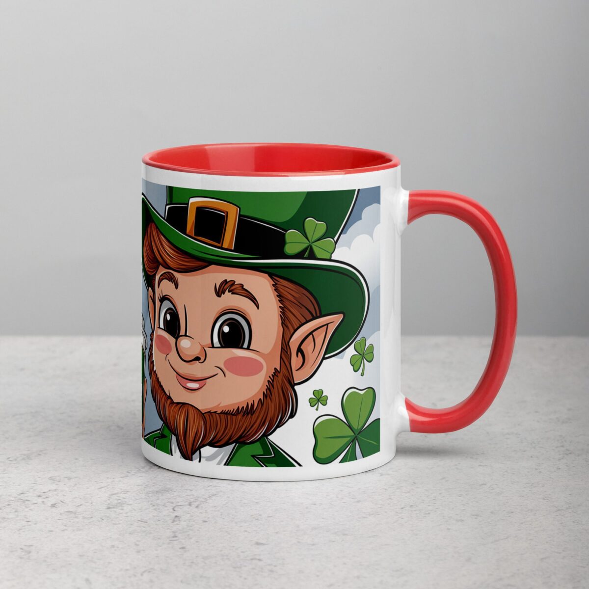 Too Cute to Pinch Leprechaun (But I’ll Take a Sip) Coffee Mug - Image 9