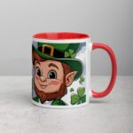 Too Cute to Pinch Leprechaun (But I’ll Take a Sip) Coffee Mug - Image 9