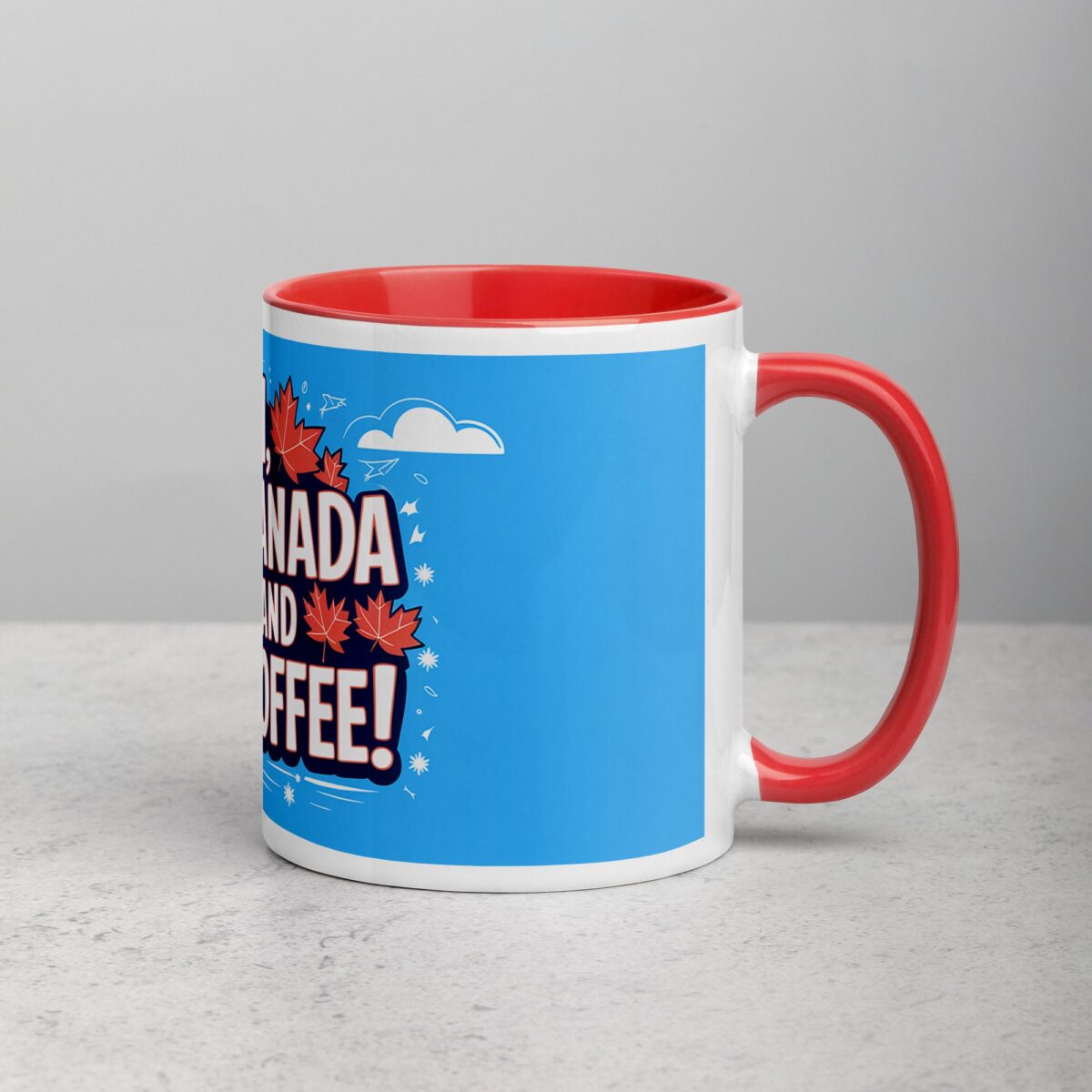 Oh, Canada and Coffee! Mug & Tea Cup - Image 9