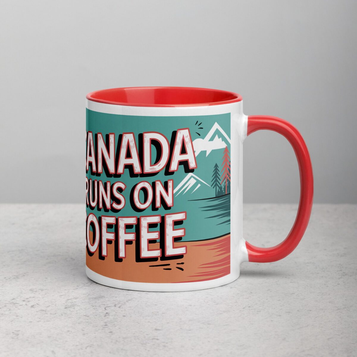Canada Runs on Coffee Mug - Image 9