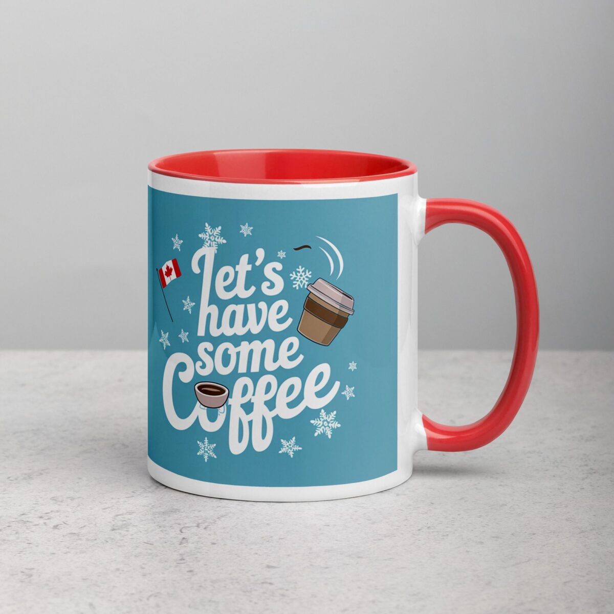Let's Have Some Coffee Canada Day Mug - Image 9