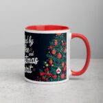 Fueled by Coffee and Christmas Spirit Mug - Image 9