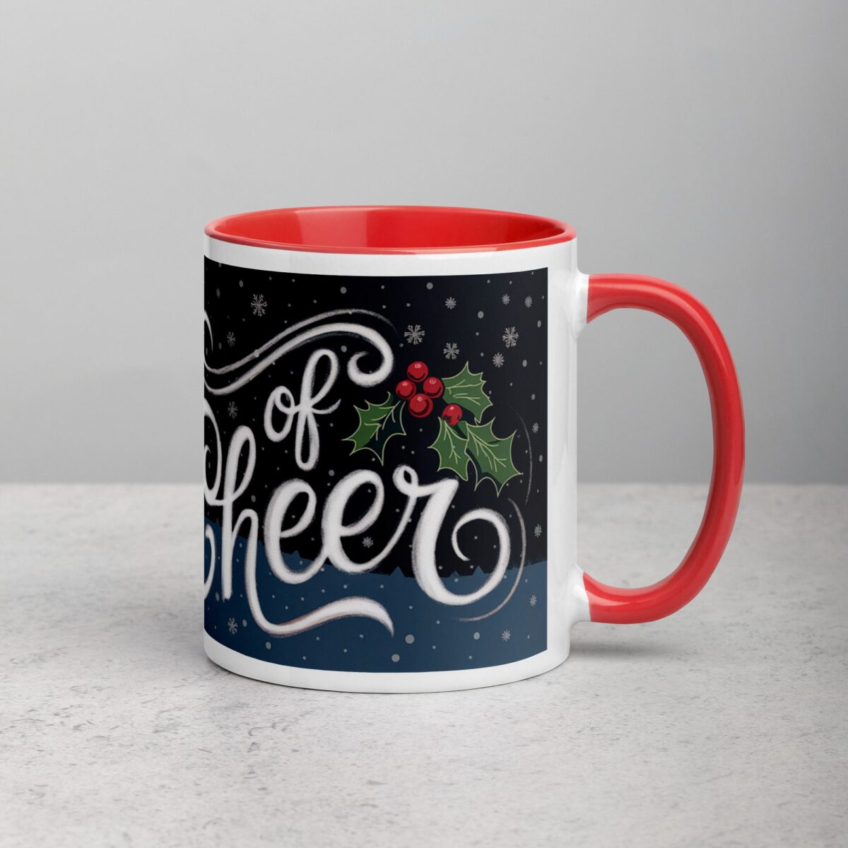 Cup of Cheer Christmas Coffee Mug - Image 9