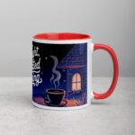 Silent Night, Caffeinated Morning Coffee Mug - Image 9