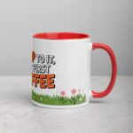 Hop To It, But First Coffee Easter Mug - Image 9