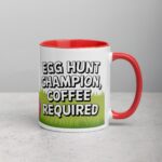 Egg Hunt Champion, Coffee Required Easter Mug - Image 9