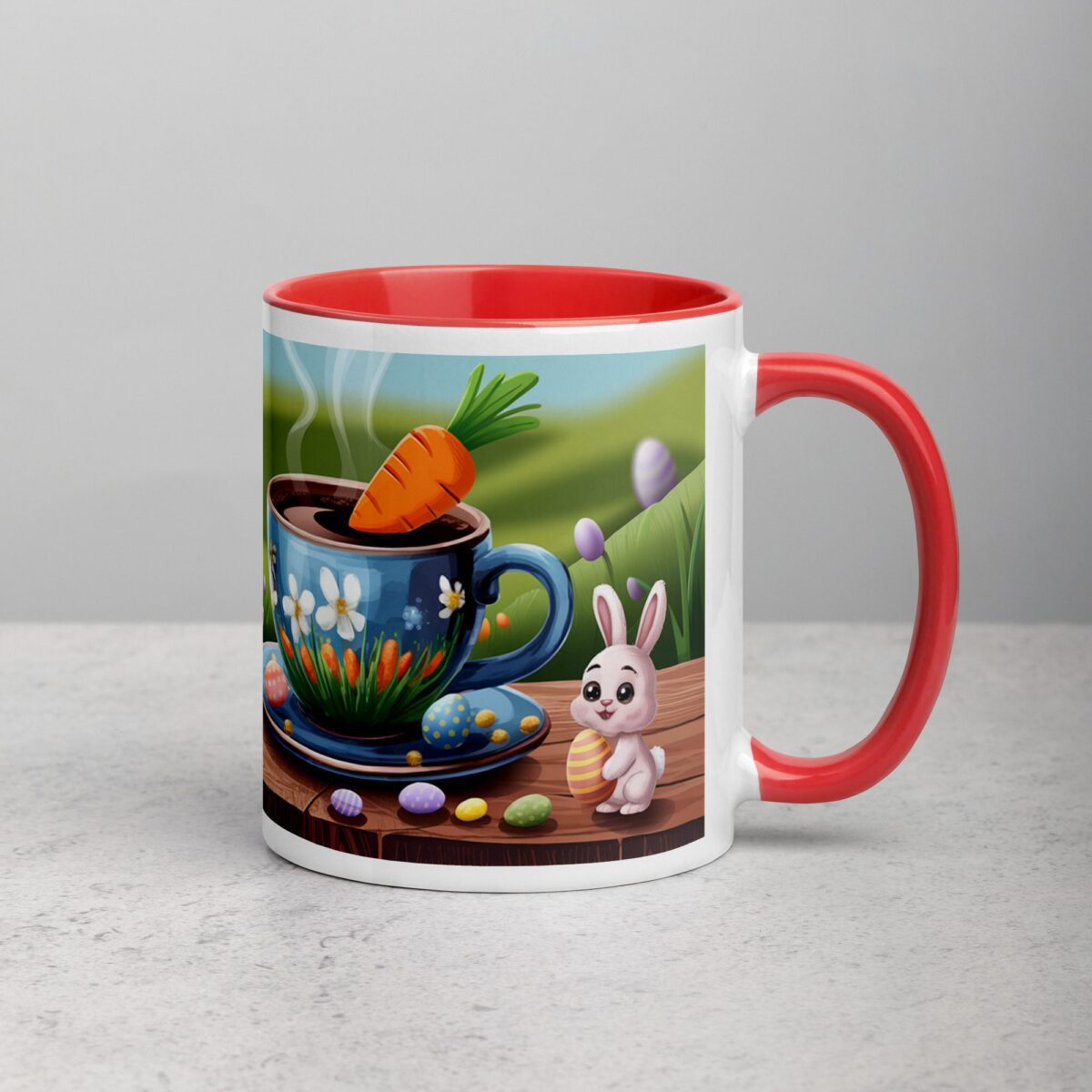 Caffeine, Carrots, and Easter Joy Coffee Mug - Image 9