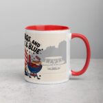 Brews, BBQs, & Red, White, & Blue Coffee Mug - Image 9