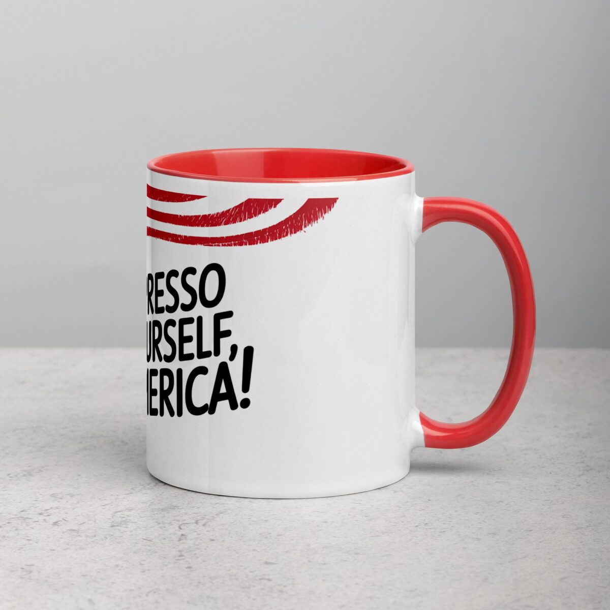 Espresso Yourself, America! Coffee Mug - Image 9