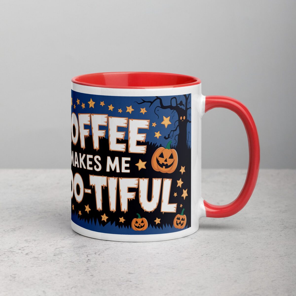 Coffee Makes Me Boo-tiful Ghost Mug - Image 9