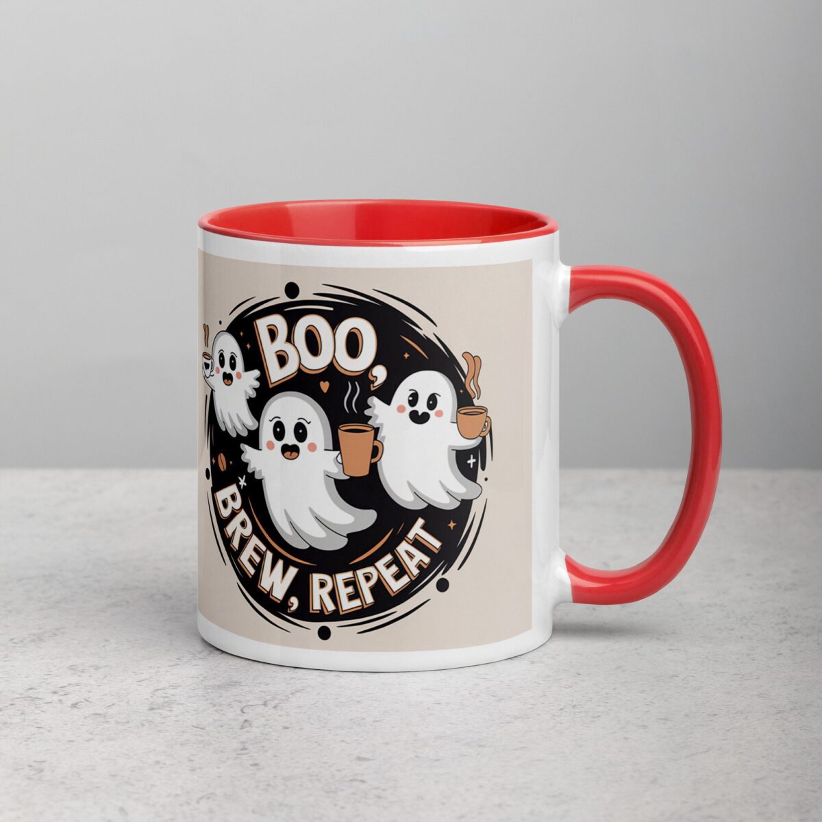 Boo, Brew, Repeat Halloween Coffee Mug - Image 9