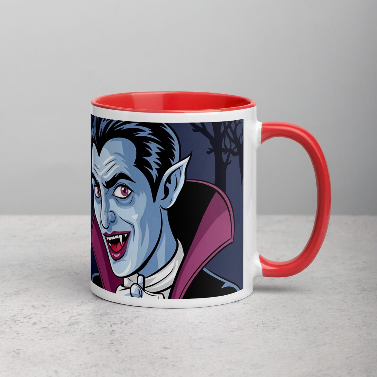 Brew-cula Halloween Dracula Coffee Mug - Image 9