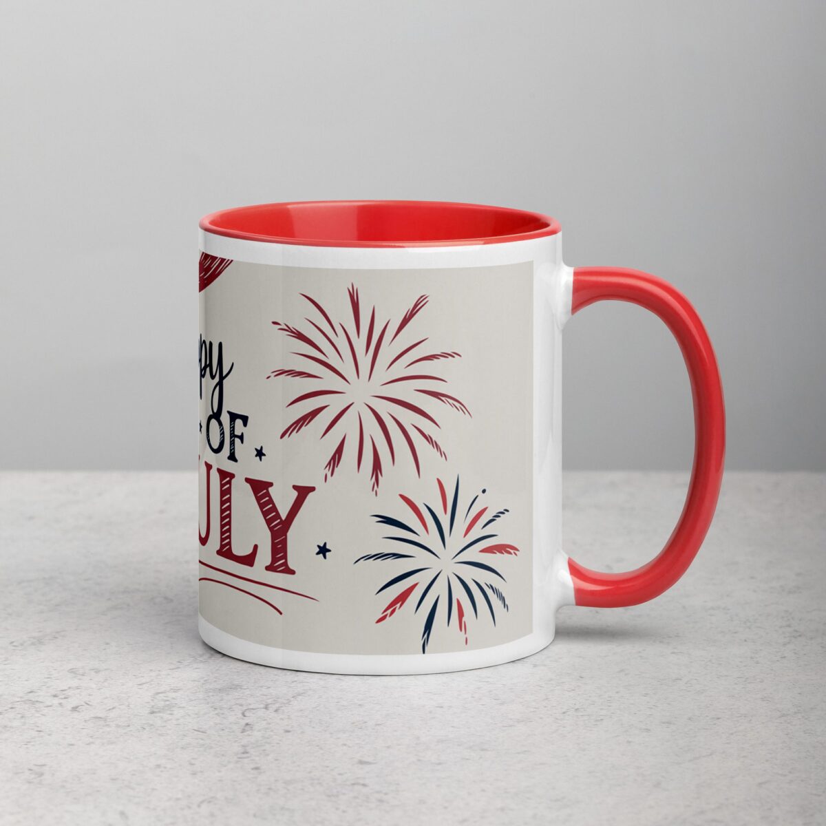 Happy 4th of July Elegant Coffee Mug - Image 9