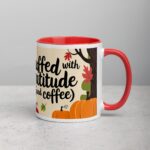 Stuffed with Gratitude (and Coffee) Thanksgiving Mug - Image 9