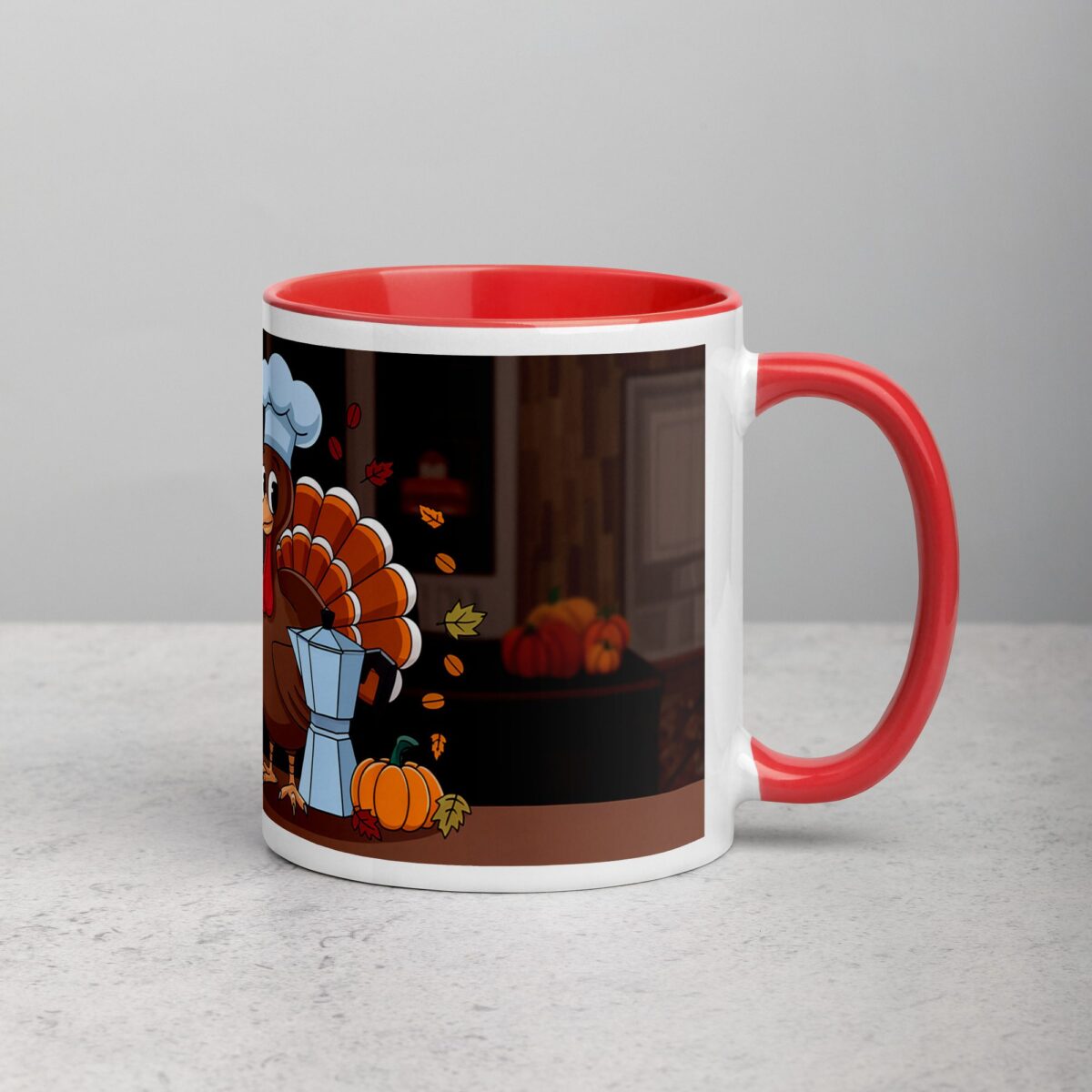 Turkey and Coffee, the Perfect Pairing Thanksgiving Mug - Image 9