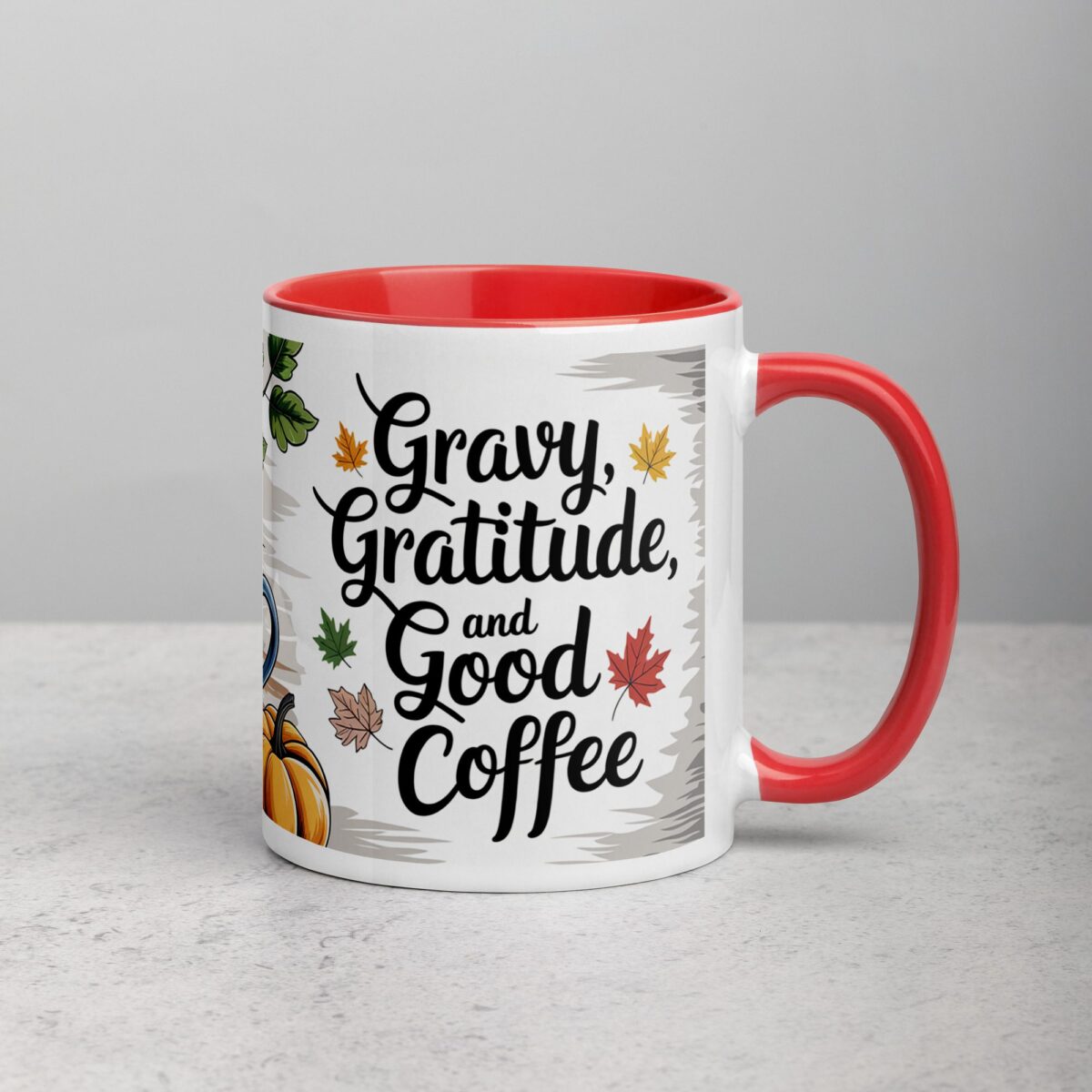 Gravy, Gratitude, and Good Coffee Thanksgiving Mug - Image 9