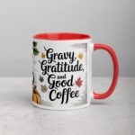 Gravy, Gratitude, and Good Coffee Thanksgiving Mug - Image 9