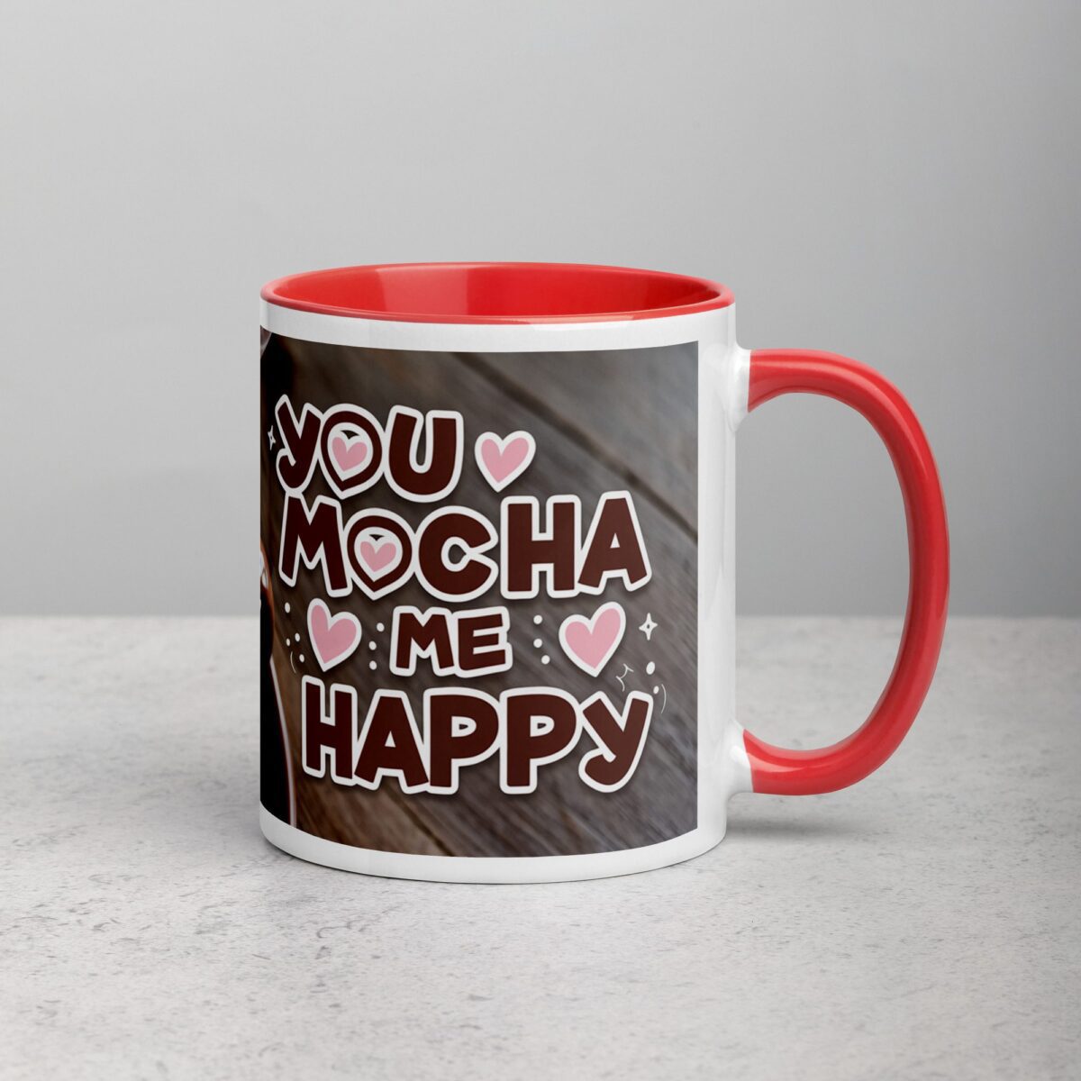You Mocha Me Happy Valentines Day Coffee Mug - Image 9