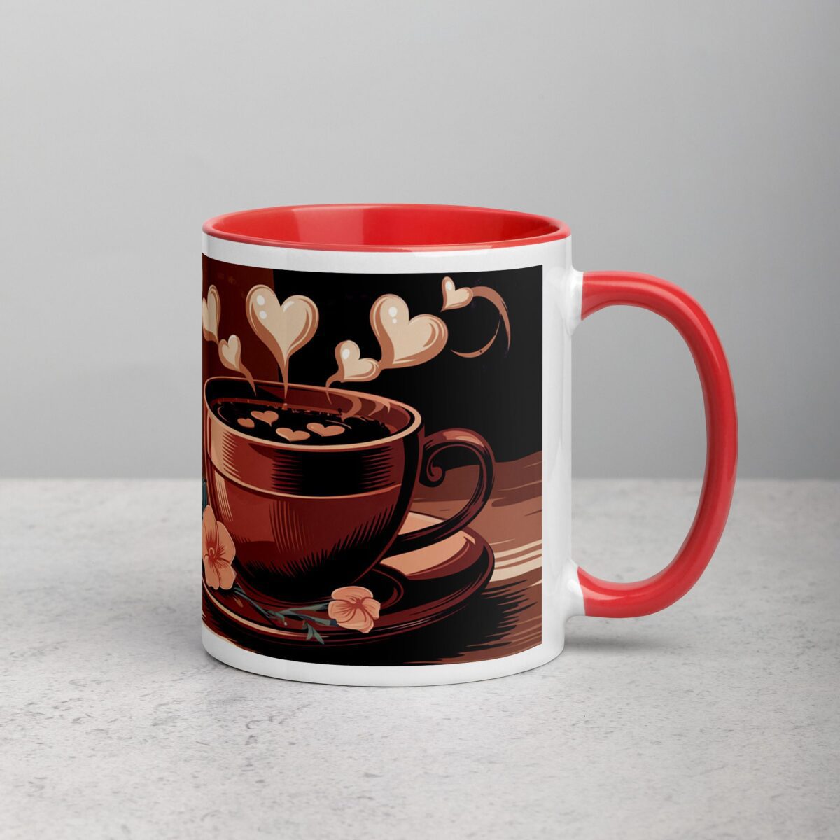Steaming Hot Love Valentines Day Coffee Mug - Image 9