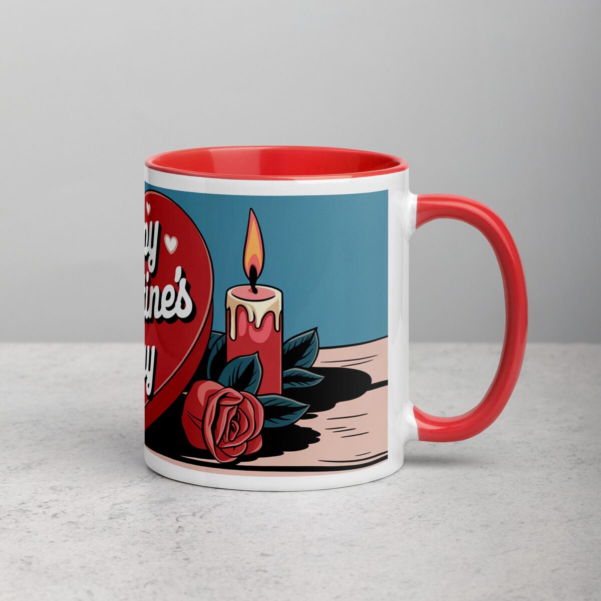 Happy Valentine's Day Retro Coffee Mug - Image 9