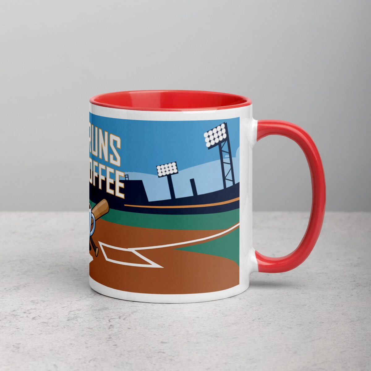 Home Runs & Hot Coffee Baseball Mug - Image 9