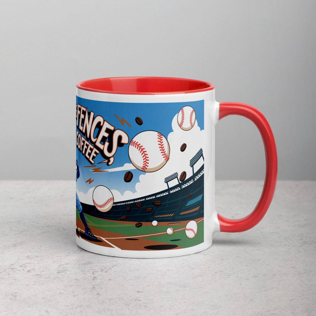 Swing for the Fences, But First Coffee Baseball Mug - Image 9