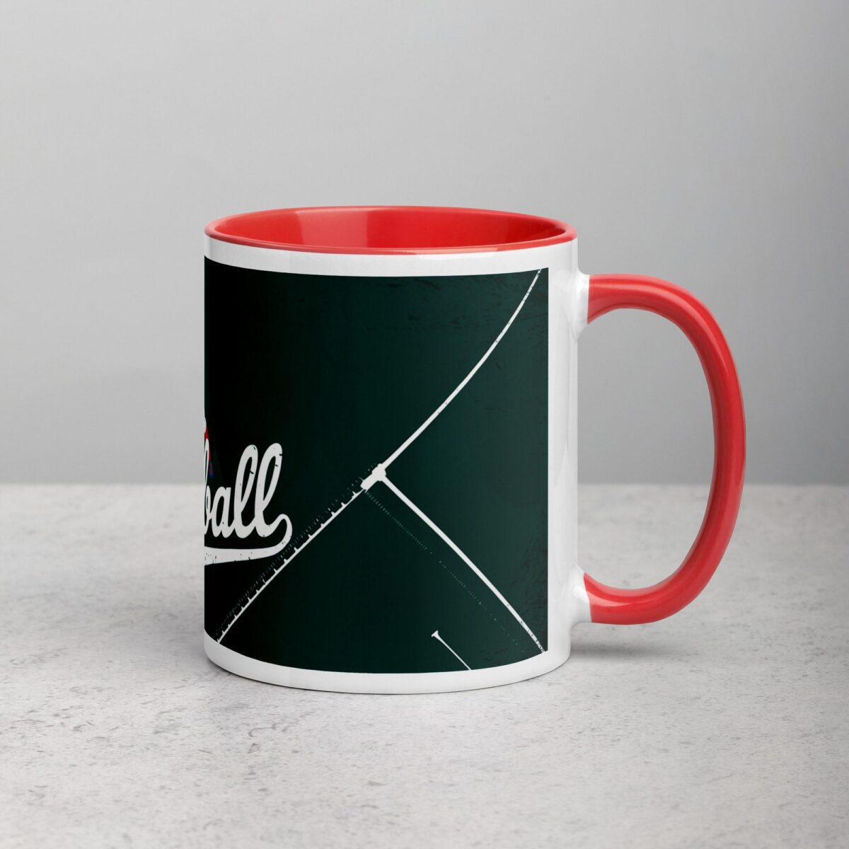 I Love Baseball Elegant Coffee Mug & Tea Cup - Image 9
