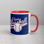 I Love Baseball Retro Coffee Mug & Tea Cup - Image 9
