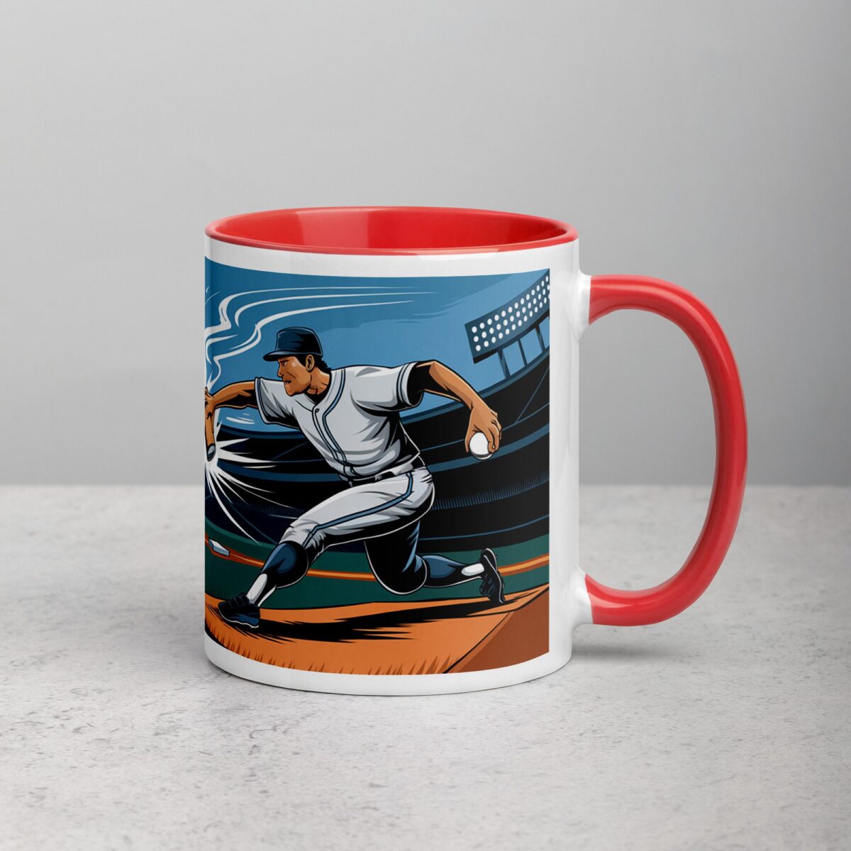 Strikeouts & Steaming Cups Coffee Mug & Tea Cup - Image 9