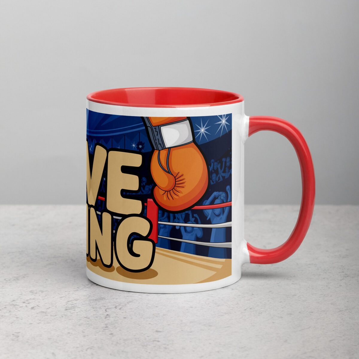 I Love Boxing Fun Coffee Mug & Tea Cup - Image 9