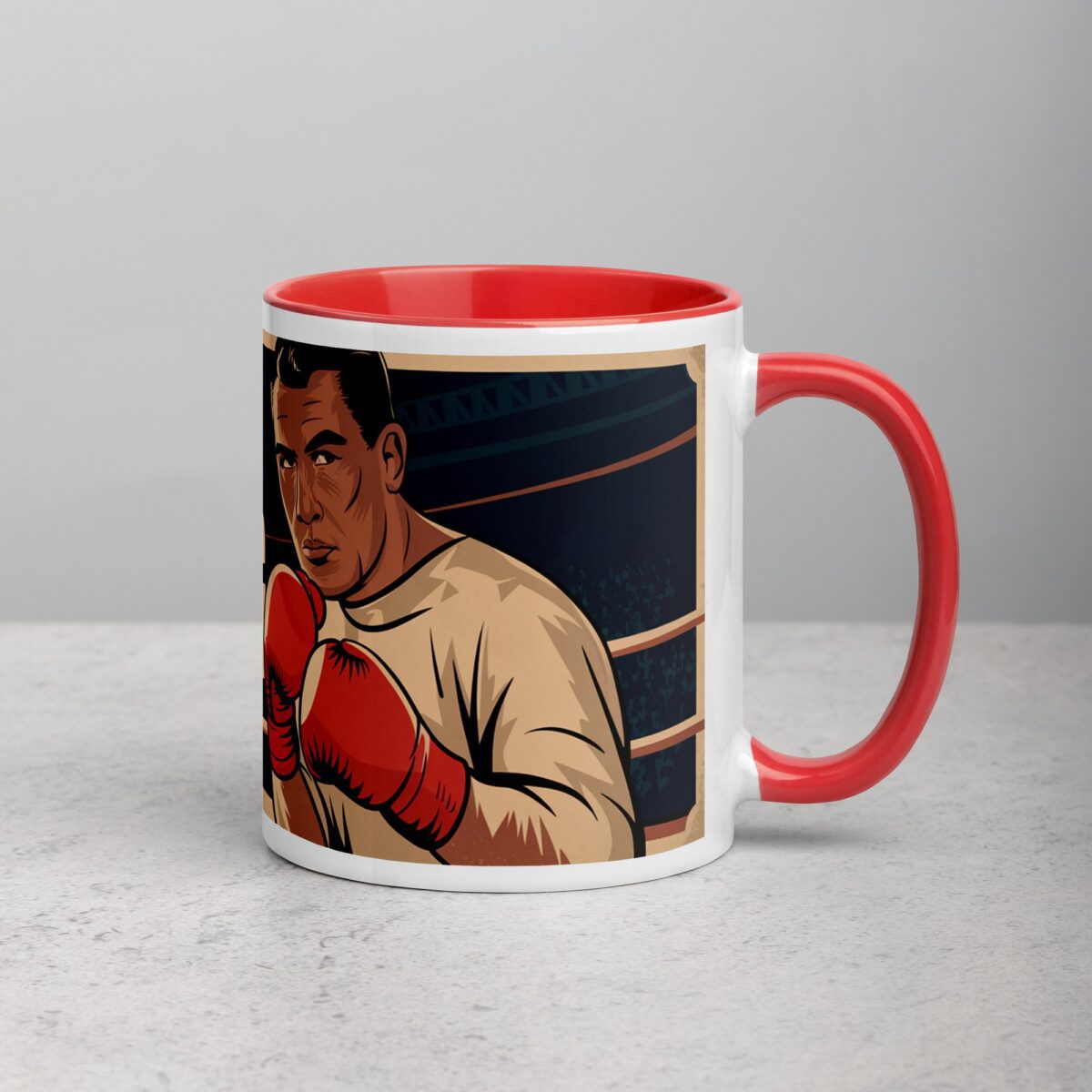I Love Boxing Retro Coffee Mug & Tea Cup - Image 9