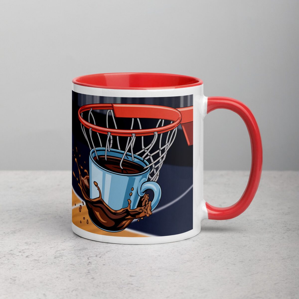 Dunkin' My Coffee Basketball Mug - Image 9