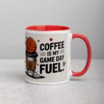 Coffee is My Game Day Fuel Basketball Mug - Image 9