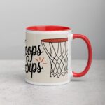 Hoops & Sips Basketball Coffee Mug & Tea Cup - Image 9