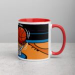 Caffeinated and Ready to Dunk Basketball Mug - Image 9