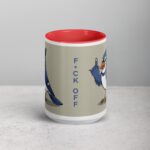 Middle Finger Blue Jay Coffee Mug & Tea Cup - Image 10