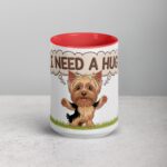 I Need a Hug Yorkie Coffee Mug & Tea Cup - Image 10
