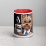 Yorkie I am a Boss Coffee Mug & Tea Cup - Image 10