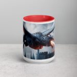 Flying Dragon Fire Coffee Mug & Tea Cup - Image 10