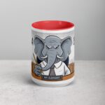 Elephant I am a Boss Coffee Mug & Tea Cup - Image 10