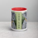 Gangster Elephant Thug Life Coffee Mug & Tea Cup - Image 10