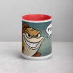 Middle Finger Fish Coffee Mug & Tea Cup - Image 10