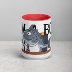 Fish I am a Boss Coffee Mug & Tea Cup - Image 10