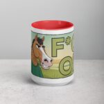 Middle Finger Horse Coffee Mug & Tea Cup - Image 10