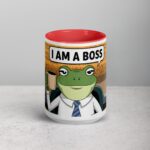 I am a Boss Frog Coffee Mug & Tea Cup - Image 10